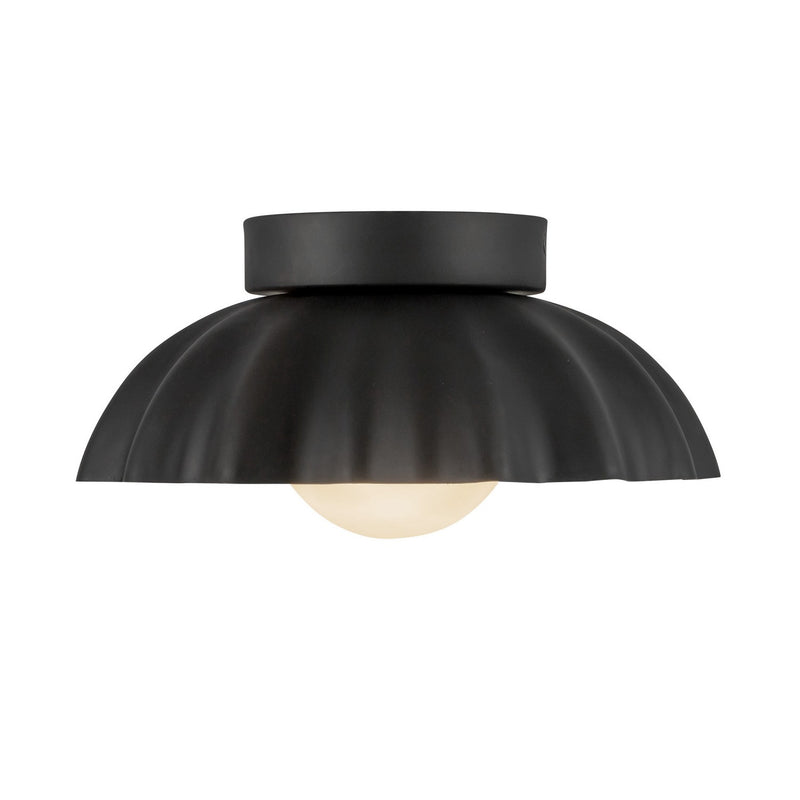 LED Wall/Vanity<br /><span style="color:#4AB0CE;">Entrega: 4-10 dias en USA</span><br /><span style="color:#4AB0CE;font-size:60%;">PREGUNTE POR ENTREGA EN PANAMA</span><br />Collection: Soleil<br />Finish: Matte Black/Opal Glass