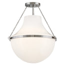 Hinkley - 46893PN - LED Semi-Flush Mount - Collins - Polished Nickel