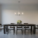 Visual Comfort Studio - 3164203C-05 - Three Light Chandelier - Fullton - Chrome