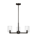 Three Light Chandelier<br /><span style="color:#4AB0CE;">Entrega: 4-10 dias en USA</span><br /><span style="color:#4AB0CE;font-size:60%;">PREGUNTE POR ENTREGA EN PANAMA</span><br />Collection: Fullton<br />Finish: Midnight Black