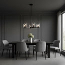 Visual Comfort Studio - 3164205C-112 - Five Light Chandelier - Fullton - Midnight Black