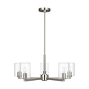 Visual Comfort Studio - 3164205C-962 - Five Light Chandelier - Fullton - Brushed Nickel