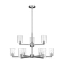 Visual Comfort Studio - 3164209C-05 - Nine Light Chandelier - Fullton - Chrome