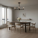 Visual Comfort Studio - 7764203C-112 - Three Light Semi-Flush Mount - Fullton - Midnight Black