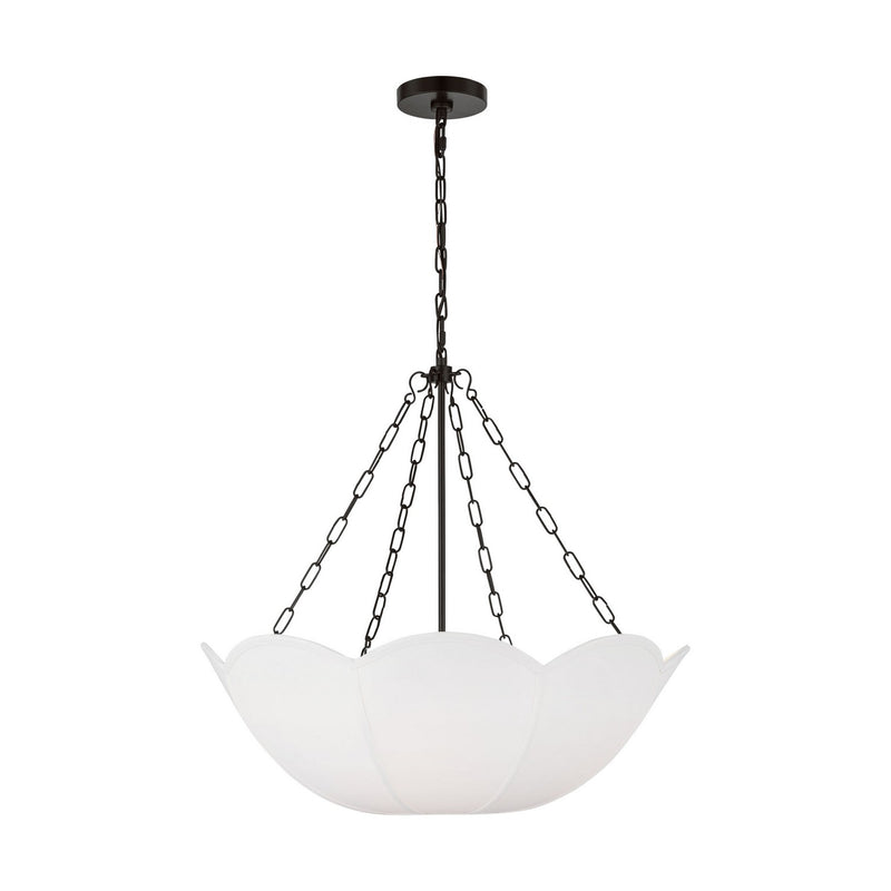 Visual Comfort Studio - AC1163AI - Three Light Chandelier - Stassi - Aged Iron
