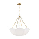 Visual Comfort Studio - AC1163BBS - Three Light Chandelier - Stassi - Burnished Brass