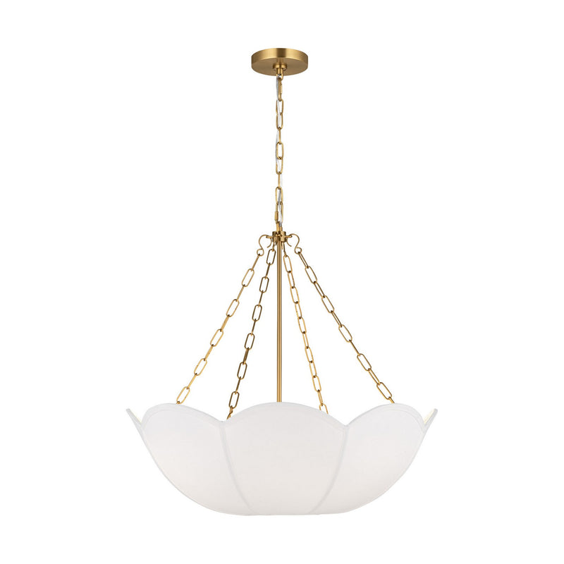 Visual Comfort Studio - AC1163BBS - Three Light Chandelier - Stassi - Burnished Brass