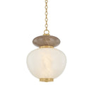 Corbett Lighting - 498-14-VB - LED Pendant - Syros - Vintage Brass