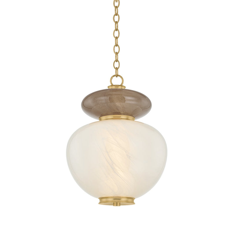 Corbett Lighting - 498-14-VB - LED Pendant - Syros - Vintage Brass