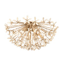 Corbett Lighting - 511-06-IYC - Six Light Semi Flush Mount - Corfu - Ivory Coco