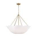Visual Comfort Studio - AC1174BBS - Four Light Chandelier - Stassi - Burnished Brass