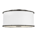 Visual Comfort Studio - AF1182AI - Two Light Flush Mount - Aldric - Aged Iron