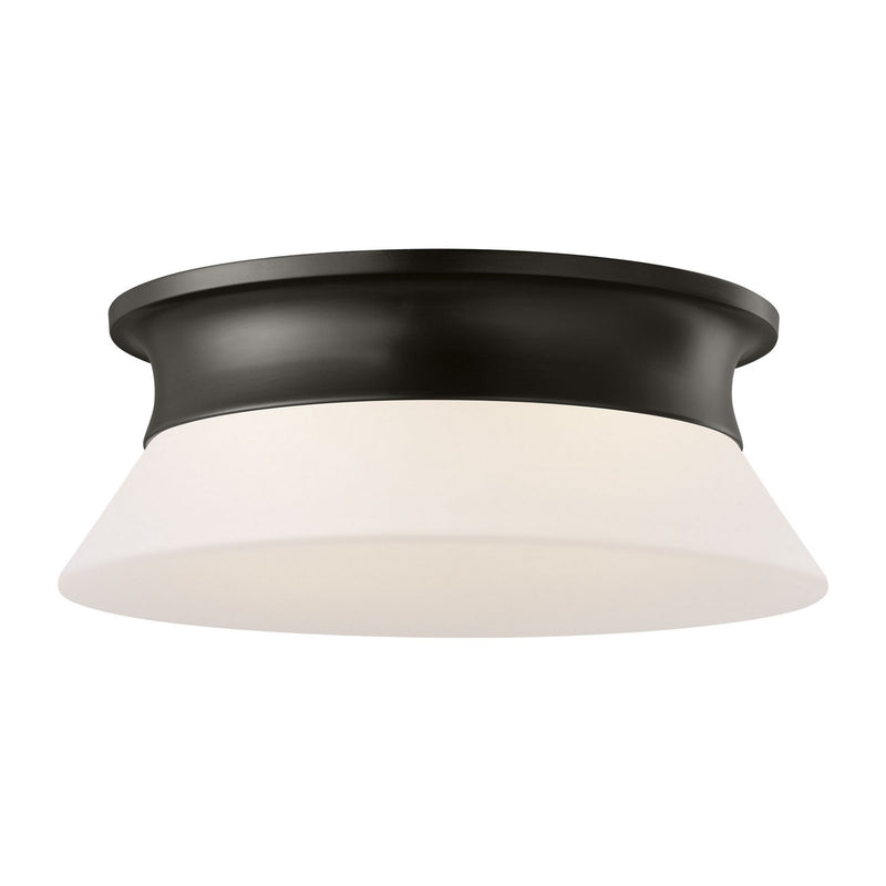 Visual Comfort Studio - AF1192AI - Two Light Flush Mount - Panos - Aged Iron