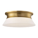 Visual Comfort Studio - AF1192BBS - Two Light Flush Mount - Panos - Burnished Brass