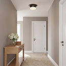 Two Light Flush Mount<br /><span style="color:#4AB0CE;">Entrega: 4-10 dias en USA</span><br /><span style="color:#4AB0CE;font-size:60%;">PREGUNTE POR ENTREGA EN PANAMA</span><br />Collection: Sina<br />Finish: Aged Iron