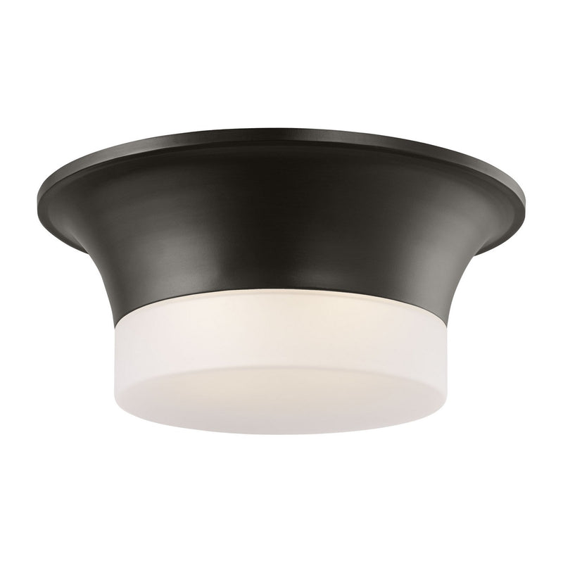 Visual Comfort Studio - AF1202AI - Two Light Flush Mount - Sina - Aged Iron