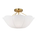 Visual Comfort Studio - AF1212BBS - Two Light Semi Flush Mount - Stassi - Burnished Brass