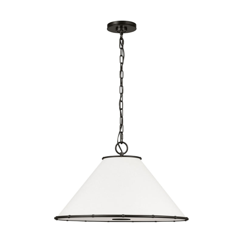 Visual Comfort Studio - AP1272AI - Two Light Pendant - Aldric - Aged Iron