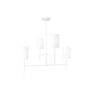 Visual Comfort Studio - BC1024MWT - Four Light Chandelier - Key - Matte White