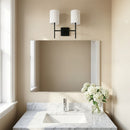 Visual Comfort Studio - BW1012MBK - Two Light Wall Sconce - Key - Midnight Black