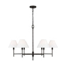 Visual Comfort Studio - CC1776AI - Six Light Chandelier - Ridgewood - Aged Iron