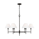Visual Comfort Studio - CC1776AI - Six Light Chandelier - Ridgewood - Aged Iron