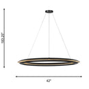 Visual Comfort Studio - CC1811MBK - LED Chandelier - Cielo - Midnight Black