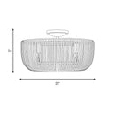 Visual Comfort Studio - CF1144BBS - Four Light Flush Mount - Pierce - Burnished Brass