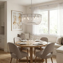 Visual Comfort Studio - CP1456PN - Six Light Pendant - Pierce - Polished Nickel