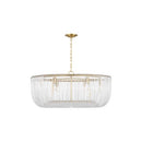 Visual Comfort Studio - CP1466BBS - Six Light Pendant - Pierce - Burnished Brass