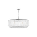Visual Comfort Studio - CP1466PN - Six Light Pendant - Pierce - Polished Nickel