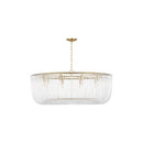Visual Comfort Studio - CP14710BBS - Ten Light Pendant - Pierce - Burnished Brass