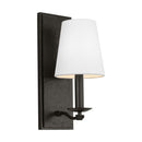 One Light Wall Sconce<br /><span style="color:#4AB0CE;">Entrega: 26-27 semanas en USA</span><br /><span style="color:#4AB0CE;font-size:60%;">PREGUNTE POR ENTREGA EN PANAMA</span><br />Collection: Wellen<br />Finish: Aged Iron