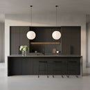 Visual Comfort Studio - DJP1191MBK - One Light Pendant - Colewood - Midnight Black