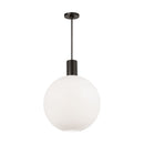 One Light Pendant<br /><span style="color:#4AB0CE;">Entrega: 4-10 dias en USA</span><br /><span style="color:#4AB0CE;font-size:60%;">PREGUNTE POR ENTREGA EN PANAMA</span><br />Collection: Colewood<br />Finish: Midnight Black