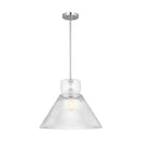 Visual Comfort Studio - DJP1201BS - One Light Pendant - Liouet - Brushed Nickel