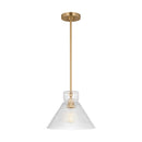 Visual Comfort Studio - DJP1221SB - One Light Pendant - Liouet - Satin Brass