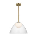 Visual Comfort Studio - DJP1251SB - One Light Pendant - Suma - Satin Brass
