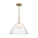 One Light Pendant<br /><span style="color:#4AB0CE;">Entrega: 21-22 semanas en USA</span><br /><span style="color:#4AB0CE;font-size:60%;">PREGUNTE POR ENTREGA EN PANAMA</span><br />Collection: Suma<br />Finish: Satin Brass