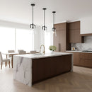 Visual Comfort Studio - DJP1261MBK - One Light Pendant - Crofton - Midnight Black