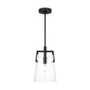Visual Comfort Studio - DJP1261MBK - One Light Pendant - Crofton - Midnight Black