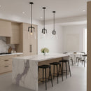 Visual Comfort Studio - DJP1271MBK - One Light Pendant - Crofton - Midnight Black
