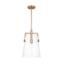 One Light Pendant<br /><span style="color:#4AB0CE;">Entrega: 4-10 dias en USA</span><br /><span style="color:#4AB0CE;font-size:60%;">PREGUNTE POR ENTREGA EN PANAMA</span><br />Collection: Crofton<br />Finish: Satin Brass