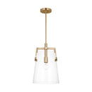 Visual Comfort Studio - DJP1271SB - One Light Pendant - Crofton - Satin Brass