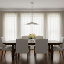 Visual Comfort Studio - DJP1281BS - One Light Pendant - Astra - Brushed Nickel