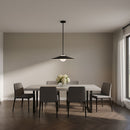 Visual Comfort Studio - DJP1281MBK - One Light Pendant - Astra - Midnight Black