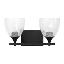 Two Light Vanity<br /><span style="color:#4AB0CE;">Entrega: 4-10 dias en USA</span><br /><span style="color:#4AB0CE;font-size:60%;">PREGUNTE POR ENTREGA EN PANAMA</span><br />Collection: Toffino<br />Finish: Midnight Black
