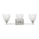 Three Light Vanity<br /><span style="color:#4AB0CE;">Entrega: 4-10 dias en USA</span><br /><span style="color:#4AB0CE;font-size:60%;">PREGUNTE POR ENTREGA EN PANAMA</span><br />Collection: Toffino<br />Finish: Brushed Nickel