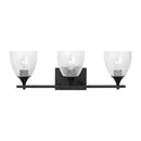 Visual Comfort Studio - DJV1023MBKCKG - Three Light Vanity - Toffino - Midnight Black
