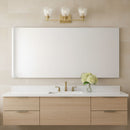 Visual Comfort Studio - DJV1023SBCKG - Three Light Vanity - Toffino - Satin Brass